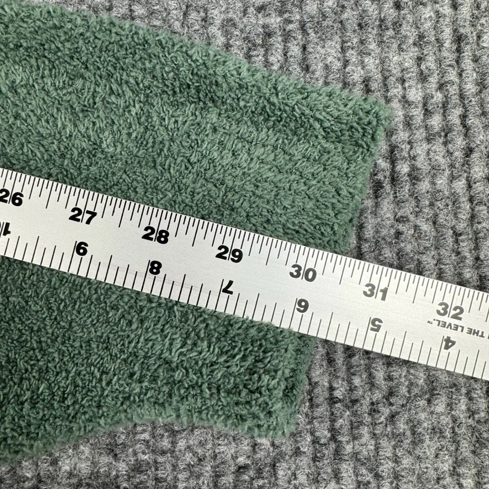 Softies Womens XL Lounge 2 Pc SET Green Marshmallow Plush Top & Pants Pajamas